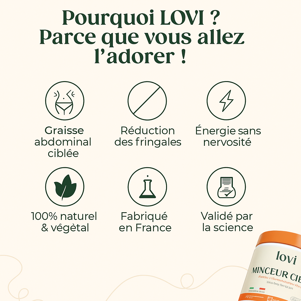 Enfin une silhouette affinée, sans frustration